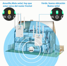 Cargar imagen en el visor de la galería, Repetidor Wifi Amplificador De Señal U9 Router 300mbps 2.4g MOD FM-000154