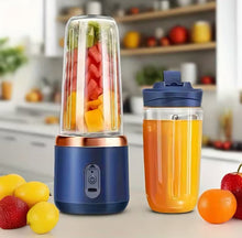 Cargar imagen en el visor de la galería, Licuadora portátil para zumos de frutas, batidos de frutas y verduras frescas, vaso exprimidor perfecto, adecuado para uso doméstico y exterior, 1 unidad MOD