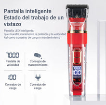 Cargar imagen en el visor de la galería, Maquina Cortador Pelo Perro Rasuradora Silencio Inalámbrica profesional kit de corte de pelo para tu mascota MOD Q-LF880