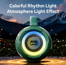 Cargar imagen en el visor de la galería, Bocina de 50w luz led altavoz 50W Boombox altavoces bluetooth de alta potencia portátil inalámbrico colorido Subwoofer columna potente caja de sonido de cine en casa MOD TN-418