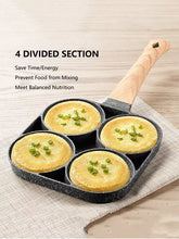 Cargar imagen en el visor de la galería, Sarten Para Almuerzo Antiadherente Con 4 Compartimentos MOD ZE-1206
