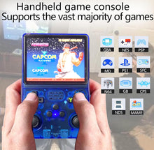 Cargar imagen en el visor de la galería, Consola de juegos portátil R40S Pro, pantalla IPS de 3,5 pulgadas, reproductor de vídeo portátil de bolsillo, memoria de 256GB, pantalla HD a Color, 30,000 juegos MOD R40S PRO