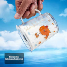 Cargar imagen en el visor de la galería, vaso de vidrio de dibujos animados, vasos para niños, 400ml