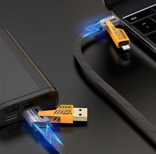 Cargar imagen en el visor de la galería, 2 pakc 4 en 1 Cable de carga multifunción tipo C USB PD 65 MAX Cable de carga rápida 65 W para teléfono CARGA ULTRA RÁPIDO Y ALTA CALIDAD