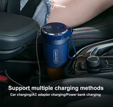 Cargar imagen en el visor de la galería, licuadora portátil para hacer jugo, exprimidor de batidos de frutas y verduras recargable de 300ML, potente mezclador de alta velocidad sin BPA MOD KLP-08