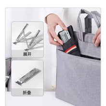 Cargar imagen en el visor de la galería, Soporte ajustable de aleación de aluminio para ordenador portátil, soporte Universal de elevación y refrigeración para tableta y Notebook MOD ZJ-6