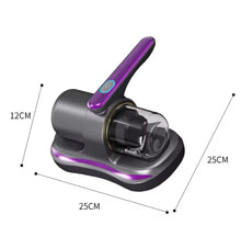 Cargar imagen en el visor de la galería, Aspiradora inalámbrica de mano acaricida, aspirador de gran succión para colchón, sofá, ácaros del polvo, MOD ZE-2187