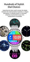 Cargar imagen en el visor de la galería, Reloj inteligente MT55 para hombre y mujer, pulsera con Pantalla AMOLED HD, control del ritmo cardíaco y de la presión sanguínea, llamadas, Bluetooth, NFC, MOD MT55