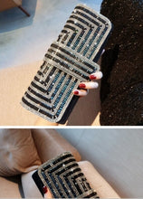 Cargar imagen en el visor de la galería, Bolso Noche Dama Cartera Cristales Espléndidos PREMIUM MOD 006