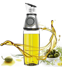 Cargar imagen en el visor de la galería, Dispensador de aceite de oliva, botella dispensadora de aceite para cocina, botellas de aceite de oliva para cocina con escala de medición 17 oz/16.9 fl oz MOD ZE-1473