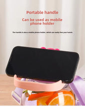 Cargar imagen en el visor de la galería, Taza de agua portátil para niños, vaso de plástico con pajita, gran valor estético, dibujos animados, Popular, lindo, Verano MOD 327-12