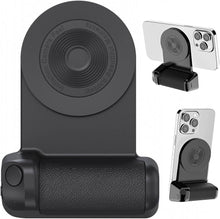 Cargar imagen en el visor de la galería, Empuñadura magnética para Selfie, 3300Ma, 3 en 1, obturador de mano para teléfono inteligente, carga inalámbrica antivibración para Huawei, iPhone MOD w0569