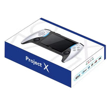 Cargar imagen en el visor de la galería, Consola de juegos portátil Project X, Arcade de alta definición con reproductor Dual emulador retro 3D PS1 game Dual MOD X