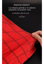 Cargar imagen en el visor de la galería, Máscara de Spider man MANUAL con sensor de arácnido los ojos se iluminan en rojo touch MOD 999D-2