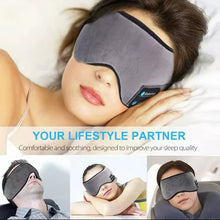 Cargar imagen en el visor de la galería, Auriculares inalámbricos Bluetooth para dormir, escucha deportiva, máscara para ojos, diadema, suave, elástico, cómodo, duradero, para dormir MOD BBG-60386