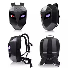 Cargar imagen en el visor de la galería, KLQDZMS-mochila para casco de motocicleta para hombre, bolso de hombro ligero con LED luminoso, resistente al agua, MOD GTX-6