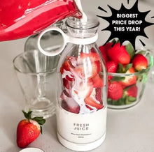 Cargar imagen en el visor de la galería, Nuevo Mini exprimidor de botellas de vino de 420ml, exprimidor portátil con carga USB, exprimidor eléctrico multifuncional para el hogar, artículo para el hogar MOD DM-519