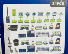 Cargar imagen en el visor de la galería, Camión Contenedor Grande Para Niños Con Pista De Transformación De Rompecabezas, Juguete Para Vehículo De Pista Espacial De Camión Grande Con Grúa De Vehículo De Ingeniería SPACE JD605D