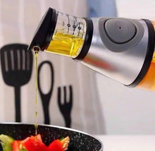 Cargar imagen en el visor de la galería, Dispensador de aceite de oliva, botella dispensadora de aceite para cocina, botellas de aceite de oliva para cocina con escala de medición 17 oz/16.9 fl oz MOD ZE-1473