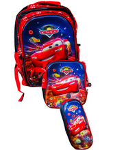 Cargar imagen en el visor de la galería, Mochila escolar 3 pz mágica 3D Holograma MOD A-2-6