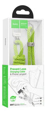 Cargar imagen en el visor de la galería, Cable Pulsera De Carga Tipo C A Lightning Hoco Gh7 tipo C MOD GH7 original