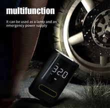 Cargar imagen en el visor de la galería, Compresor de aire eléctrico portátil para bicicleta y motocicleta, bomba inflable de neumáticos inalámbrica, USB tipo C, batería de 4000mAh, 150psi MOD 5626