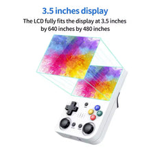 Cargar imagen en el visor de la galería, Consola de juegos portátil retro M21, pantalla IPS de alta definición de 3,5 pulgadas con 20000 juegos integrados, 3D grande para PS1 MOD M21