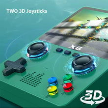Cargar imagen en el visor de la galería, NUEVA Consola de juegos portátil con pantalla IPS de 3,5 pulgadas, Joystick Dual, más de 10000 juegos, dispositivos Retro MOD X6