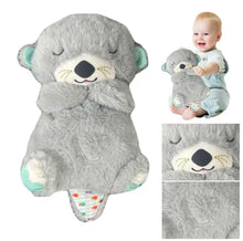 Cargar imagen en el visor de la galería, Juguete nutria respiratoria peluche de nutria marina Kawaii, animales de peluche suaves, muñecas de nutria de colores, muñeca de apaciguar para bebés MOD ZE-2835