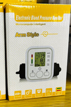 Cargar imagen en el visor de la galería, Monitor de presión arterial para la parte superior del brazo, medidor de pulso, tonómetro de frecuencia cardíaca BP, esfigmomanómetro LCD Digital baunaometro MOD ZE-1738