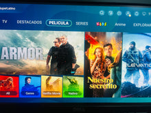 Cargar imagen en el visor de la galería, Nuevo Tv Box NIKKA SMART TV BOX 4K android Tv HD full 4GB RAM ROM32 GB con Tv gratis y películas incluidas membresías por un MOD V10 PRO