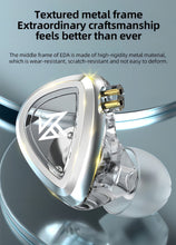 Cargar imagen en el visor de la galería, Audífonos Monitores Kz Eda Balanced Edition Color Transparente Color de la luz NA MOD TRANSPARENTE KZ