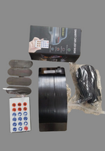 Cargar imagen en el visor de la galería, Panel de píxeles de matriz LED para coche, iluminación RGB DIY, tablero de texto en desplazamiento de Graffiti, pantalla publicitaria para parabrisas, Control por aplicación Bluetooth 18 cm largo 7 cm ancho MOD LU7396