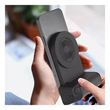 Cargar imagen en el visor de la galería, Empuñadura magnética para Selfie, 3300Ma, 3 en 1, obturador de mano para teléfono inteligente, carga inalámbrica antivibración para Huawei, iPhone MOD w0569
