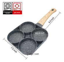 Cargar imagen en el visor de la galería, Sarten Para Almuerzo Antiadherente Con 4 Compartimentos MOD ZE-1206