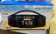 Cargar imagen en el visor de la galería, Bocina de 50w luz led altavoz 50W Boombox altavoces bluetooth de alta potencia portátil inalámbrico colorido Subwoofer columna potente caja de sonido de cine en casa MOD TN-418