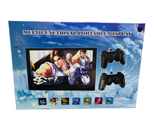 Cargar imagen en el visor de la galería, Consola multifuncional portátil retro con pantalla de 11.6 “ HD y dos controles cargador y memoria con más de 10 mil juegos incluidos fácil de llevar MOD V8 PRO PANTALLA