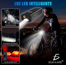 Cargar imagen en el visor de la galería, Compresor de aire eléctrico portátil para bicicleta y motocicleta, bomba inflable de neumáticos inalámbrica, USB tipo C, batería de 4000mAh, 150psi MOD HOG.95