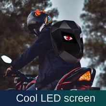 Cargar imagen en el visor de la galería, KLQDZMS-mochila para casco de motocicleta para hombre, bolso de hombro ligero con LED luminoso, resistente al agua, MOD GTX-6
