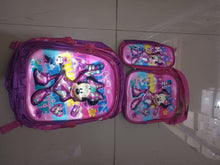 Cargar imagen en el visor de la galería, Mochila escolar 3 pz mágica 3D Holograma MOD A-2-6