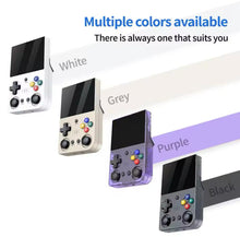 Cargar imagen en el visor de la galería, Consola de juegos portátil retro M21, pantalla IPS de alta definición de 3,5 pulgadas con 20000 juegos integrados, 3D grande para PS1 MOD M21