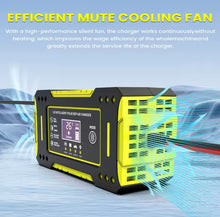 Cargar imagen en el visor de la galería, Arrancador y cargador de batería de coche inteligente unidad de carga de batería de coche y motocicleta batería de plomo-ácido de 6 a 12VMOD Q-DP9921