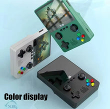 Cargar imagen en el visor de la galería, NUEVA Consola de juegos portátil con pantalla IPS de 3,5 pulgadas, Joystick Dual, más de 10000 juegos, dispositivos Retro MOD X6