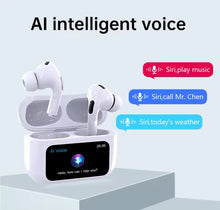 Cargar imagen en el visor de la galería, Auriculares E9 PRO con reducción de ruido, cascos inalámbricos con pantalla táctil, indicador LED de batería, pantalla de alimentación a prueba de agua MOD E9 PRO