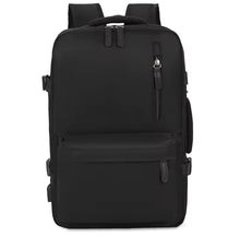 Cargar imagen en el visor de la galería, Mochila premium de alta capacidad para viajes Mochila para ordenador portátil de viaje Extensible con múltiples bolsillos de gran capacidad, bolsa de equipaje aprobada por aerolínea impermeable, funcional y amigable con TSA MOD 8868