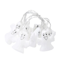 Cargar imagen en el visor de la galería, Guirnalda de luces LED con forma de calabaza para Halloween, accesorios de decoración, farol de fantasma luces de vestir (batería de 3 metros, luces con función de flash) MOD ACC2364C