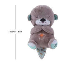 Cargar imagen en el visor de la galería, Juguete nutria respiratoria peluche de nutria marina Kawaii, animales de peluche suaves, muñecas de nutria de colores, muñeca de apaciguar para bebés MOD ZE-2835