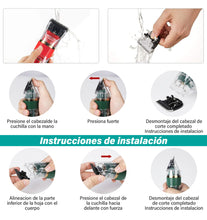 Cargar imagen en el visor de la galería, Maquina Cortador Pelo Perro Rasuradora Silencio Inalámbrica profesional kit de corte de pelo para tu mascota MOD Q-LF880