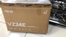 Cargar imagen en el visor de la galería, ASUS Monitor VZ24EHF Eye Care: 24 Pulgadas (23,8 Pulgadas visibles), IPS, Full HD, sin Marco, 100 Hz, sincronización adaptativa, MPRT de 1 ms, HDMI, luz Azul Baja, sin Parpadeo, Montaje en Pared