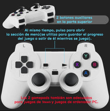 Cargar imagen en el visor de la galería, Mini Proyector Portátil Con Android 12, Proyector Con 20,000 juegos emulador ps1 psp arcade nintendo 64 streaming MOD F300
